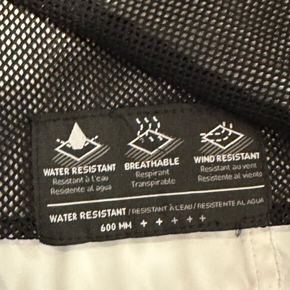 Volcom Mens Size Small Water Resistant Black & Yellow Quarter Zip Windbreaker - Picture 8 of 8